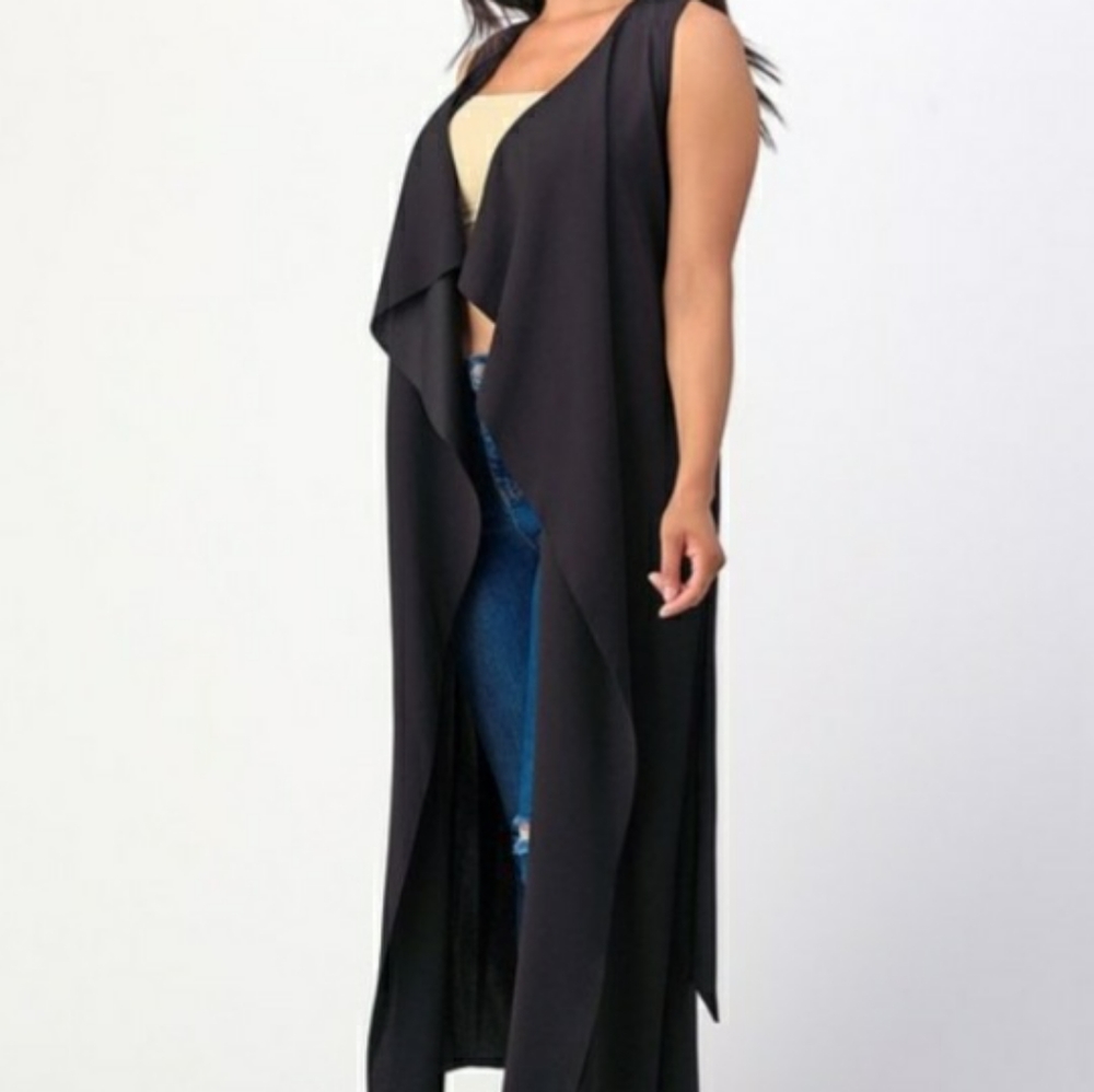 Natalie Long sleeveless jacket